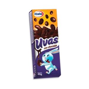 Italo Uvas con Chocolate x 40 gr