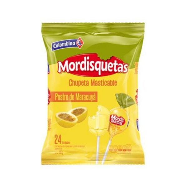 Mordisqueta Postre de Maracuyá x 24 und