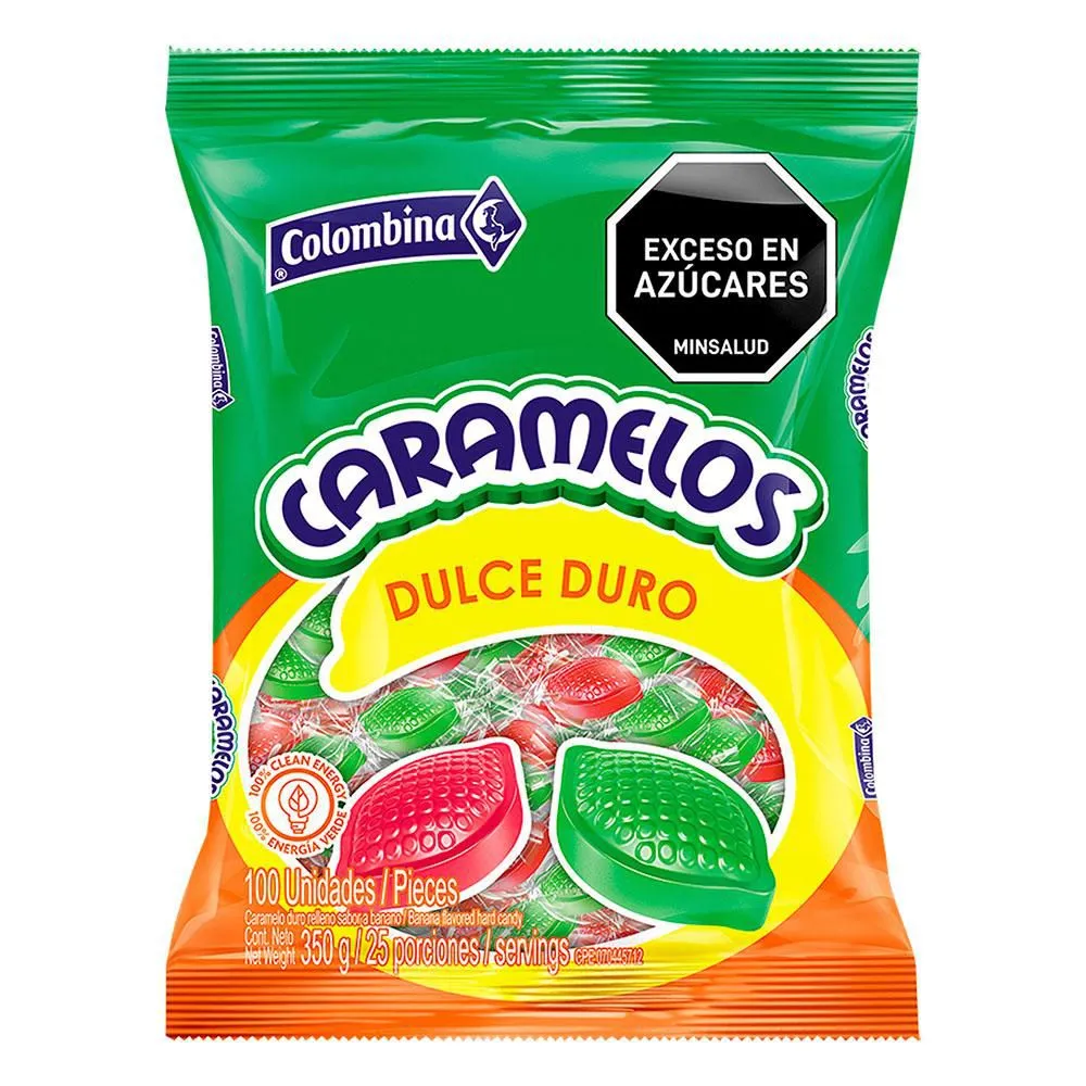Dulce duro colombina x 100 und